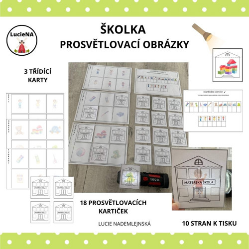 Školka - Prosvětlovací Obrázky