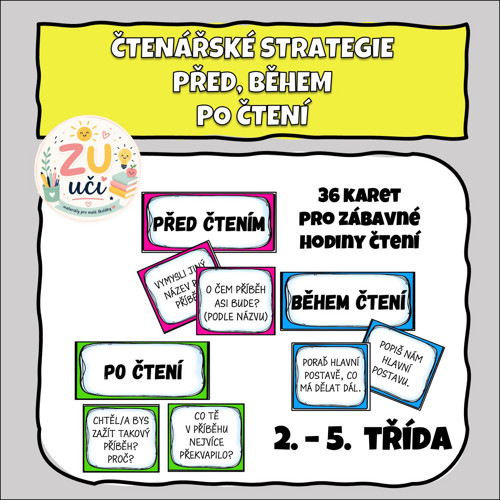 Čtenářské strategie 2. - 5. třída