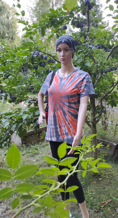 Pánské tričko vel. L se spirálou