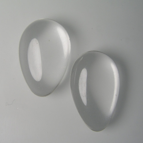 Přírodní Křemen - Křišťál, 15,45ct./Pár, 19x12mm