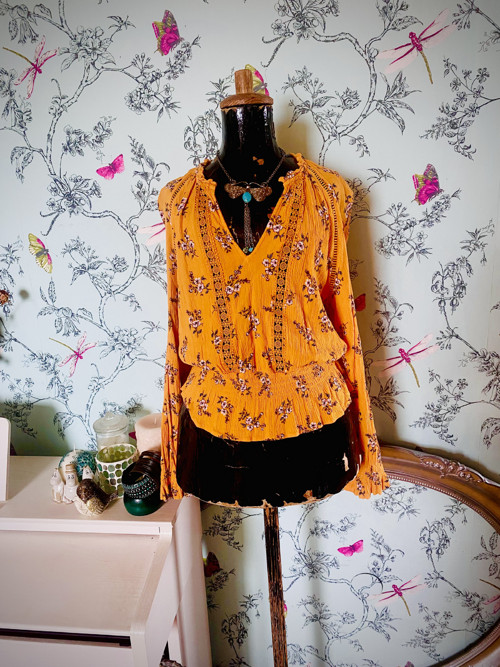 Halenka boho v okru — foto 1
