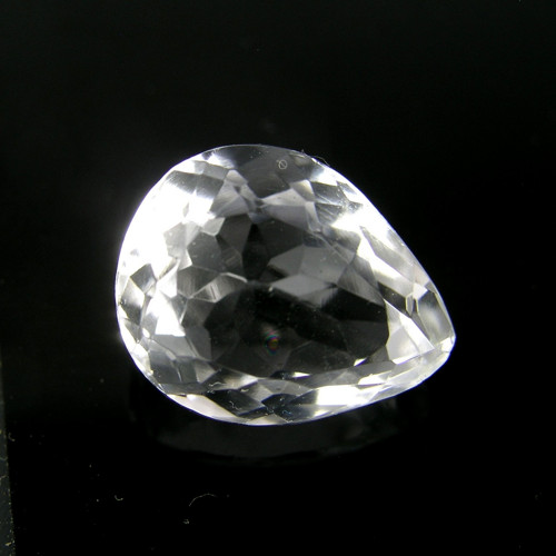 Broušený Křemen-Křišťál, 7,99ct., 14,8x11,9x8,0 mm