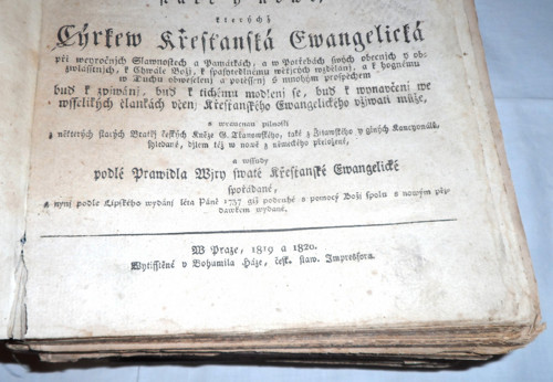 CITHARA SANCTORUM, žalmy a písně duchovní, 1819