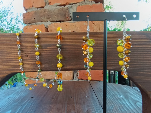 Set náušnice + 3x náramek
