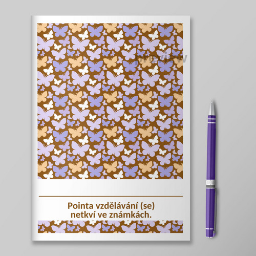 Sešit Little pastel - motýle — foto 1