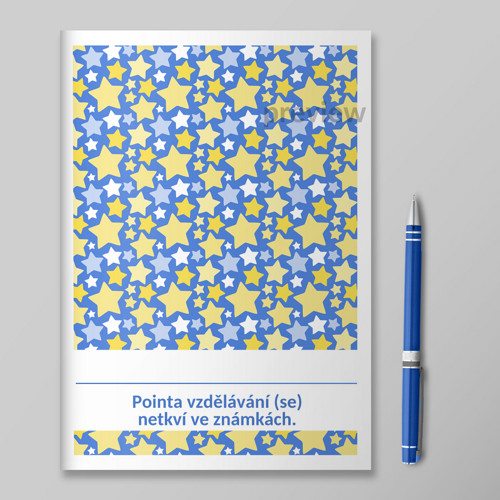 Sešit Little pastel - hvězdičky