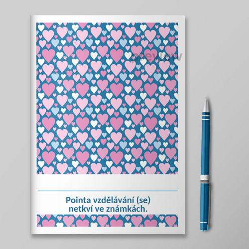 Sešit Little pastel - srdíčka — foto 1