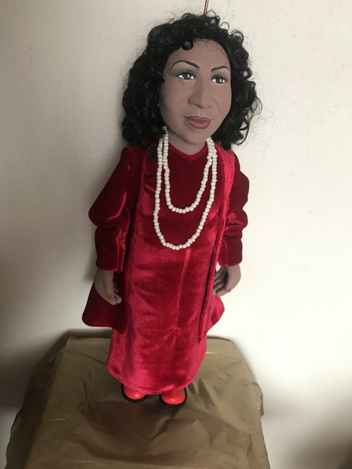Loutka podle fotky, marioneta 40 cm