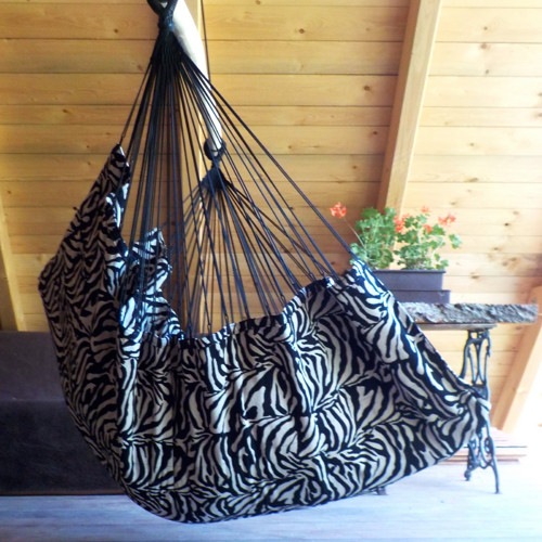 XXL polstrované GOBELÍN - ZEBRA