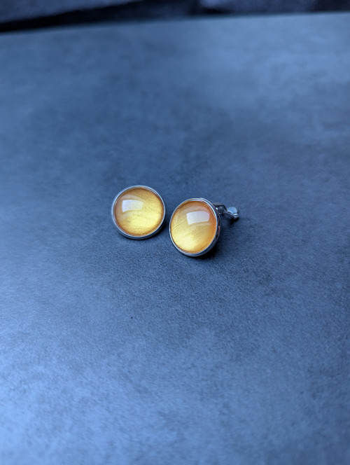 Větší klipsy žluté