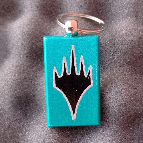 Magic the Gathering - aqua klíčenka — foto 1