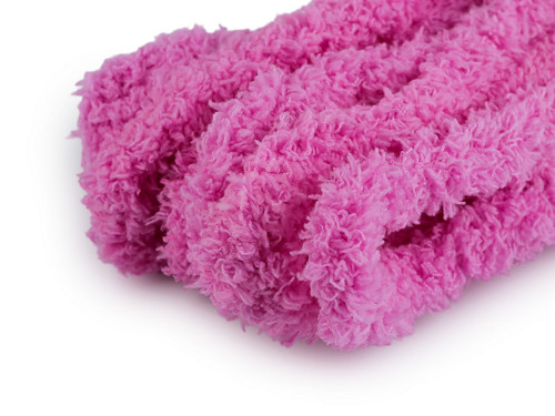 Mikroplyšové drátky 20 mm (100cm) - pink (1ks)