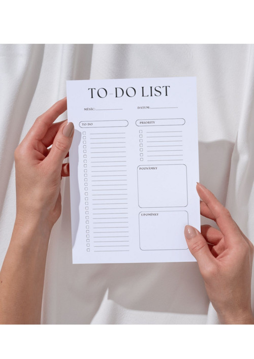 To-Do List Minimalistický PDF