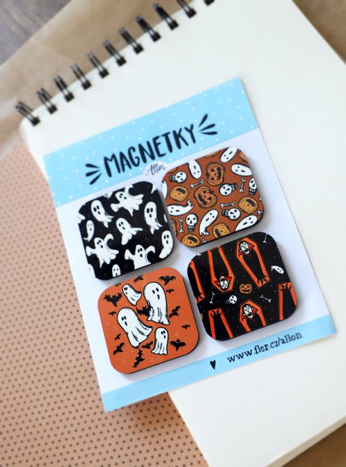 Sada magnetek - Halloweenské — foto 1