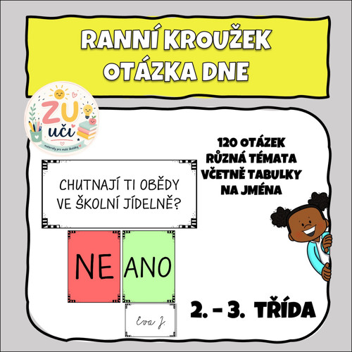 Ranní kroužek - Otázka den - 120 otázek