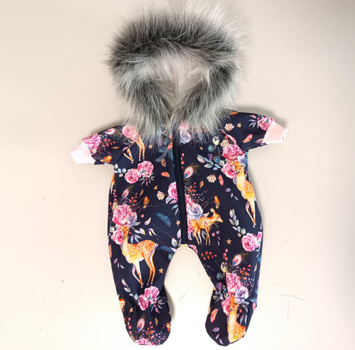 Softshellová kombinéza Baby Born 43cm - Srnky