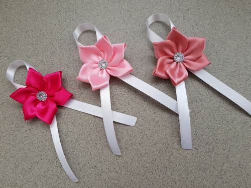 Střední kanzashi - kotiliony - taneční
