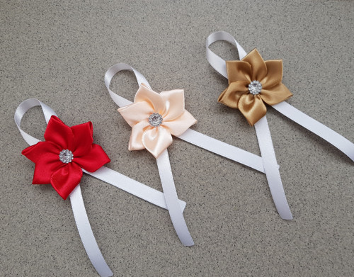 Střední kanzashi - kotiliony - taneční