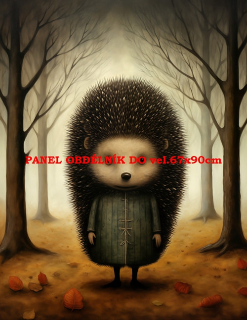 Bavlněný panel 7x10 cm