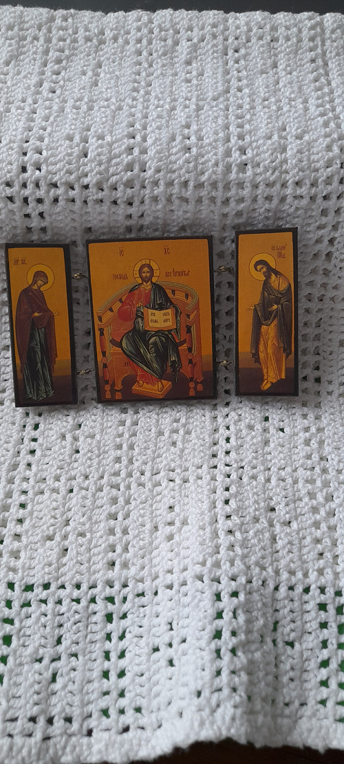 Ikona triptych