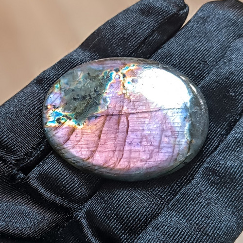 Labradorit, ID 5144, 43x22 mm