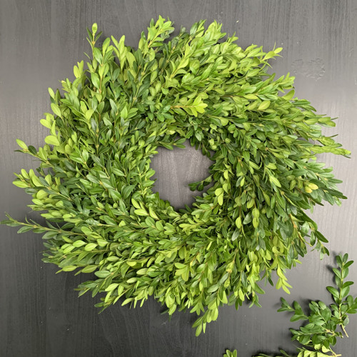 Přírodní věnec Buxus, 40 cm — foto 1
