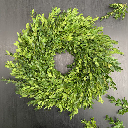Přírodní věnec Buxus, 44 cm — foto 1