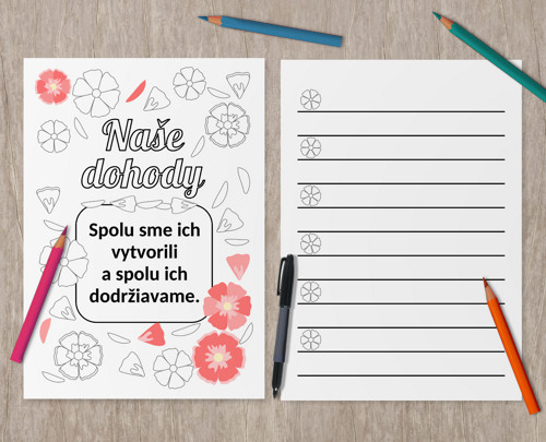 Dohody třídy floral 2 pro dotvoření - lososky