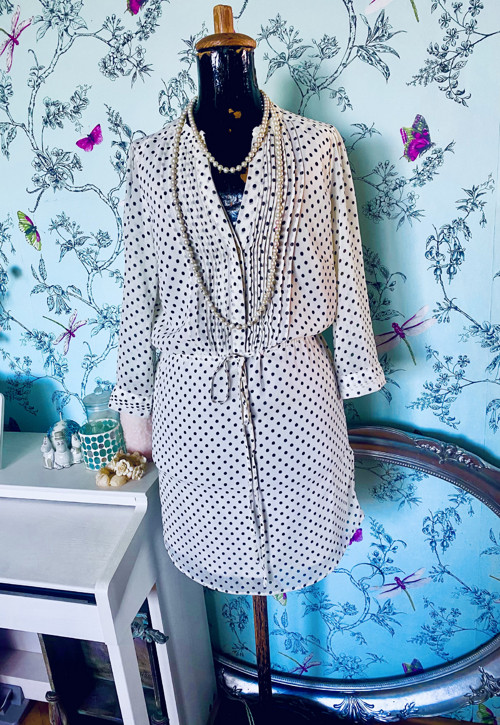 Šaty retro dots — foto 1
