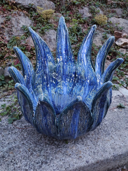 Modrý květ