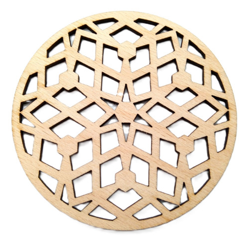 Mandala gravírovaná průměr 10 cm