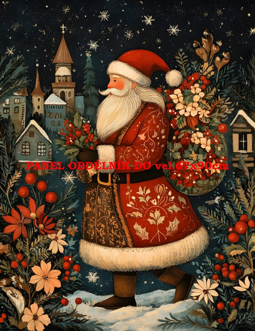 Bavlněný panel 19x25 cm - skladem