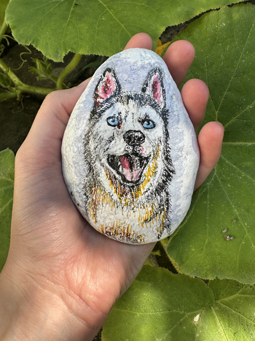 Kamínek Husky