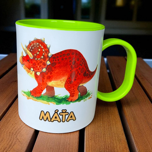 Plastový hrnek DINO 1 se jménem na přání