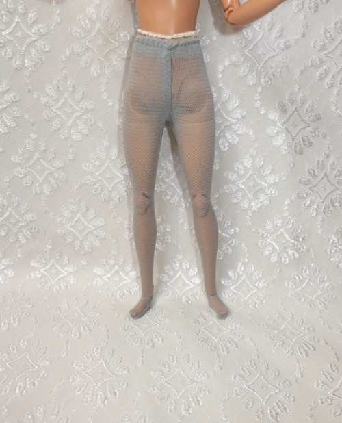 Punčocháče šedivé - Barbie — foto 1