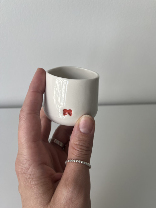 Porcelánový kalíšek MAŠLIČKA