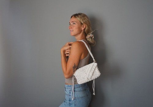 Macramé kabelka Boho (S)