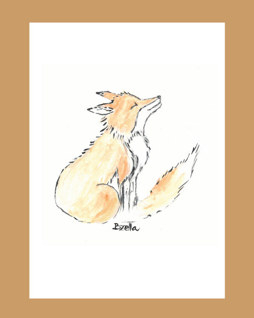 Obrázek/print liška
