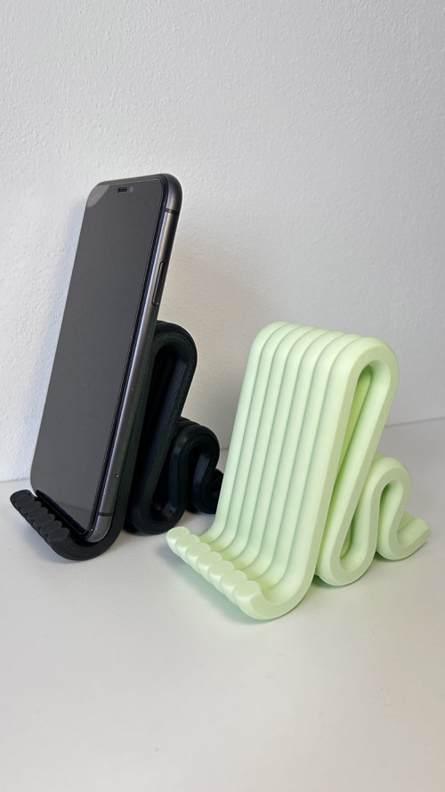 3D tištěný stojánek na mobilní telefon