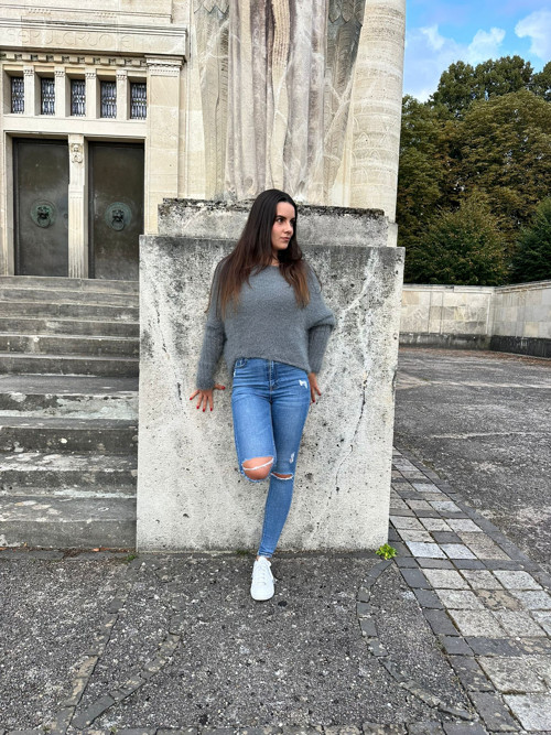 Oversize pulover