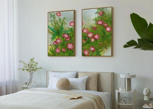 Nemophila Red Duo Artprint