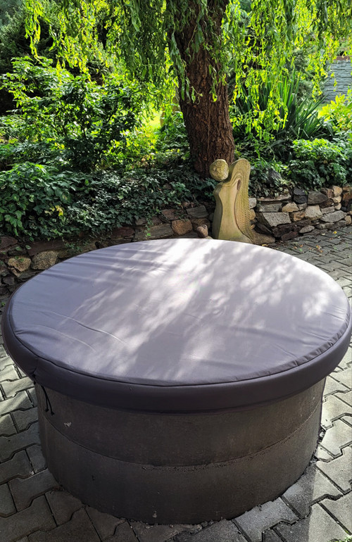 130x8cm Outdoor potah polstrovaný na studnu