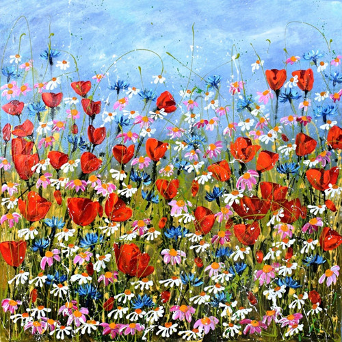 Na okraji pole.....70x70cm