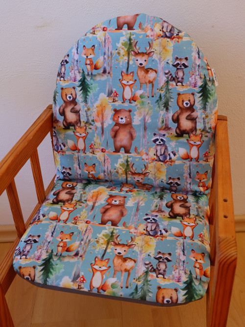 Náhradní potah na dřevěnou židličku - polyester
