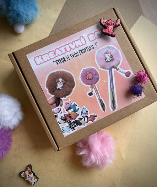 Kreativní box "Vyrob si svou propisku" Angel