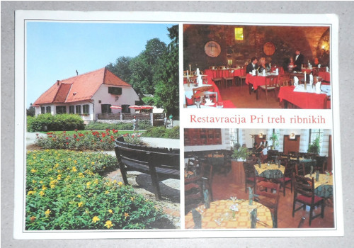Čistá POHLEDNICE • Maribor, restaurace, Slovinsko