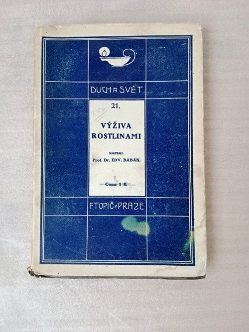 Výživa rostlinami - Prof.Dr.Edv.Babák — foto 1