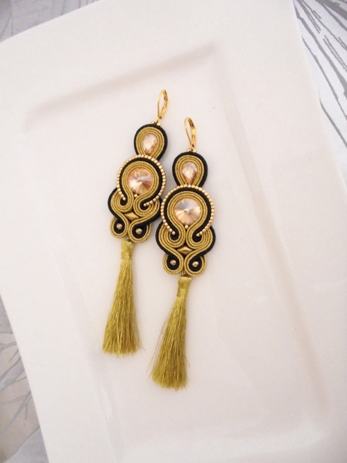 Soutache náušnice