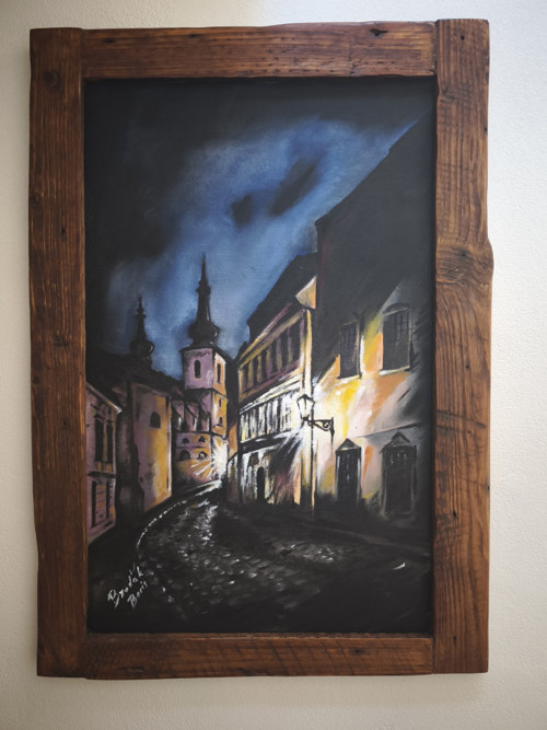 Večerní ulice...