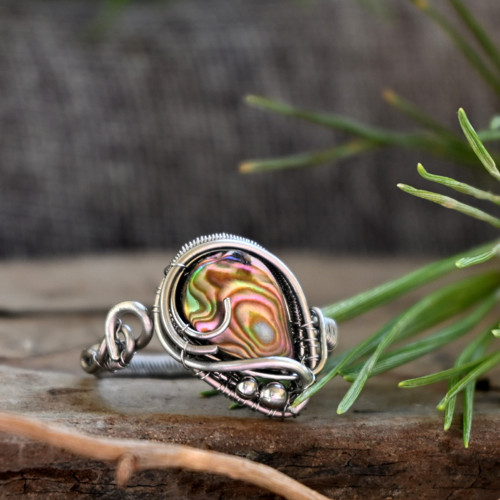 Extra paua prsten ii